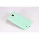 Gelov&eacute; Silik&oacute;nov&eacute; p&uacute;zdro pre Samsung Galaxy S4 Jelly case bledo žlt&eacute;