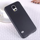 Silik&oacute;nov&eacute; p&uacute;zdro pre Samsung Galaxy S5, Matn&eacute; ( čierne )
