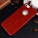 &Scaron;t&yacute;lov&eacute; PU p&uacute;zdro pre iPhone 5/5s, hned&eacute;