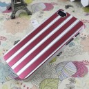 Ochrann&yacute; zadn&yacute; kryt pre iPhone 5/5s, Fashion Alu červen&yacute;