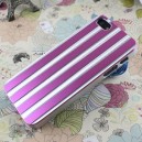 Ochrann&yacute; zadn&yacute; kryt pre iPhone 5/5s, Fashion Alu ružov&yacute;