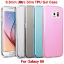 Tenk&eacute; Silik&oacute;nov&eacute; p&uacute;zdro pre Samsung Galaxy S6,  (transparentn&eacute;)