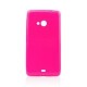 Jelly Ultra Slim 0,3mm p&uacute;zdro pre Microsoft Lumia 535 ružov&eacute;