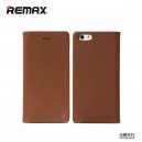 REMAX EARL kožen&eacute; di&aacute;rov&eacute; p&uacute;zdro pre iPhone 6/6S čierne