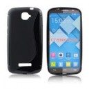 Silik&oacute;nov&eacute; p&uacute;zdro pre Samsung S5 mini S-line čierny