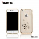 REMAX SPARKLE TPU p&uacute;zdro pre iPhone 6/6s zlat&eacute;