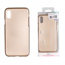 Goospery Mercury i-Jelly Metal case pre iPhone XS MAX (6.5") pink