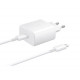 Samsung cestovná nabíjačka 45W + USB/C-USB/C dátový kábel