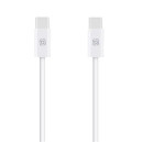 OBAL:ME Simple USB-A/USB-C Kabel 1m White