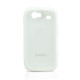Samsung i9020 Nexus S ochranné silikónové púzdro iCase Pro + ochranná fólia LCD, white