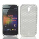 Samsung i9250 Galaxy Nexus silik&oacute;nov&eacute; p&uacute;zdro TPU, transparent grey